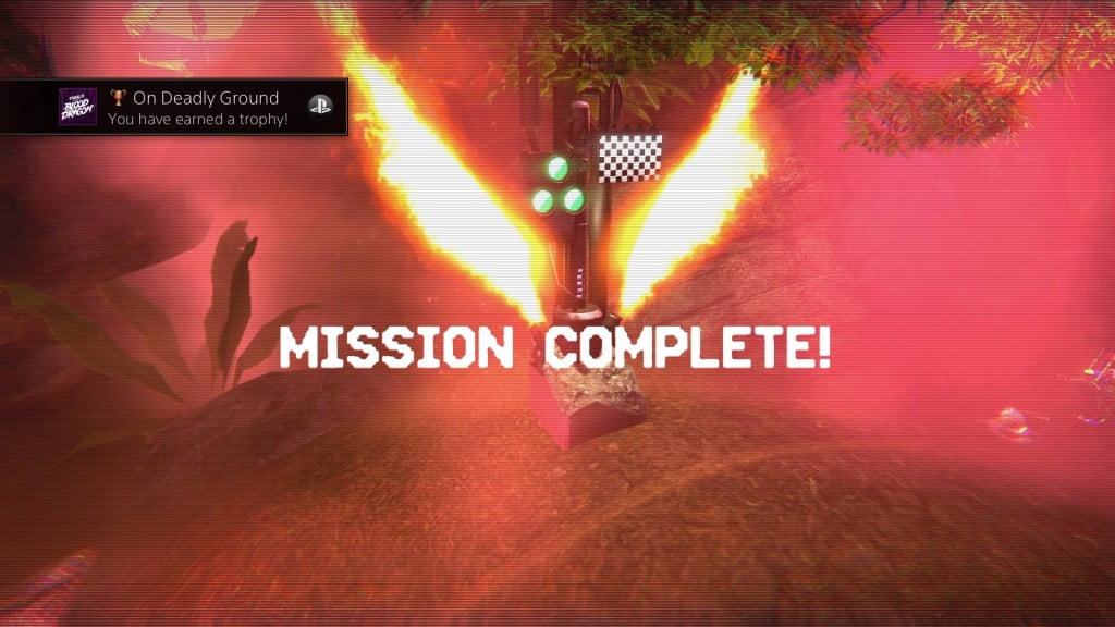 The best feeling after a harder level!