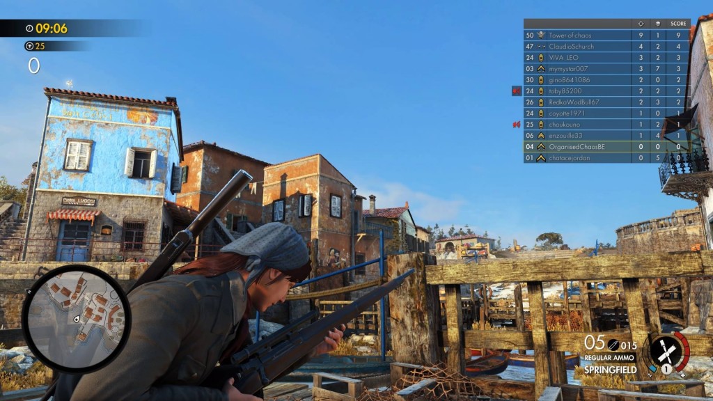 "I went for the bandana lady who blends in really well"