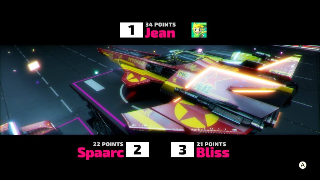 "A rare sight...For me personally at least! The game really feels rewarding when you finally ace in 1st place at the end of the current cup!"