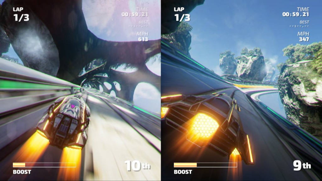 "Local multiplayer with the shared joycons is so much fun and it really works without compromising fluidity and input!"