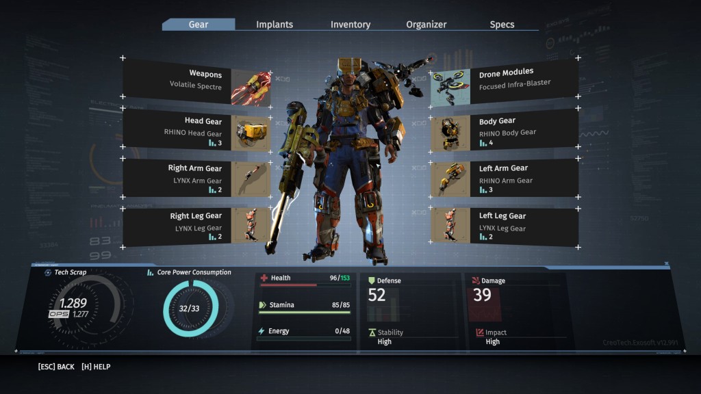 TheSurge stats