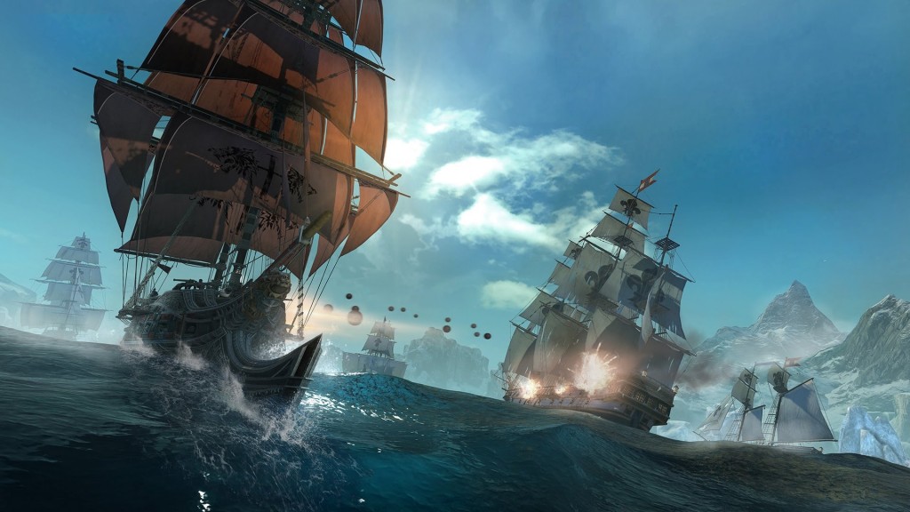 The naval warfare is the best part of Rogue