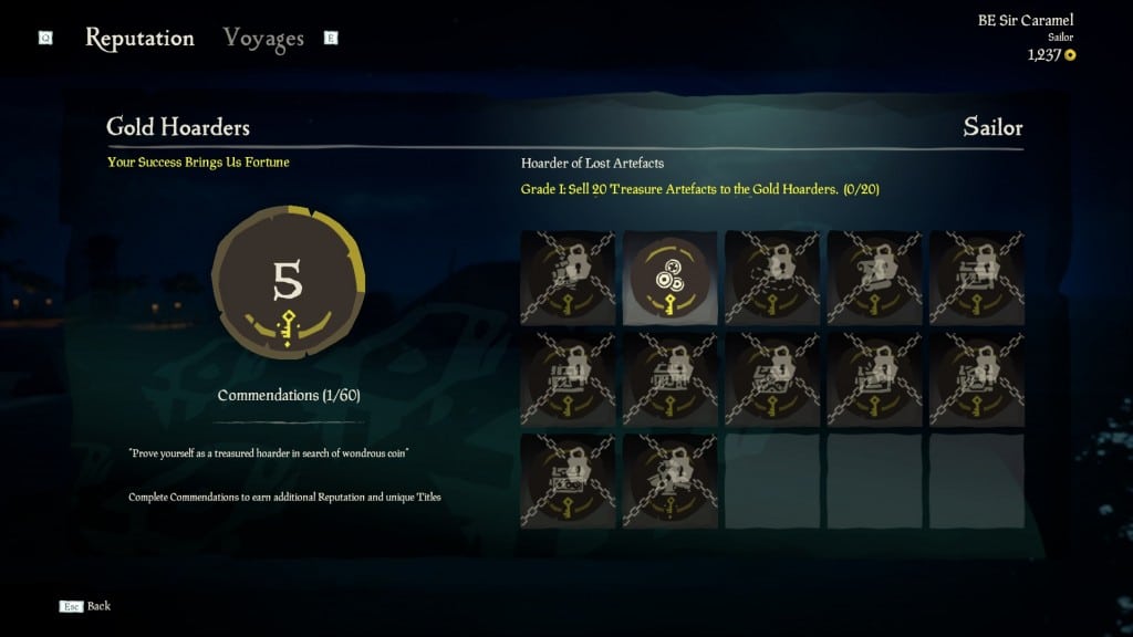 You raise your progression by completing tasks given by three companies