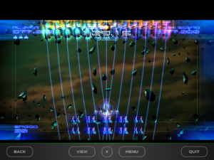 iPad Mini 4 Screen capture of Galaga Legions DX